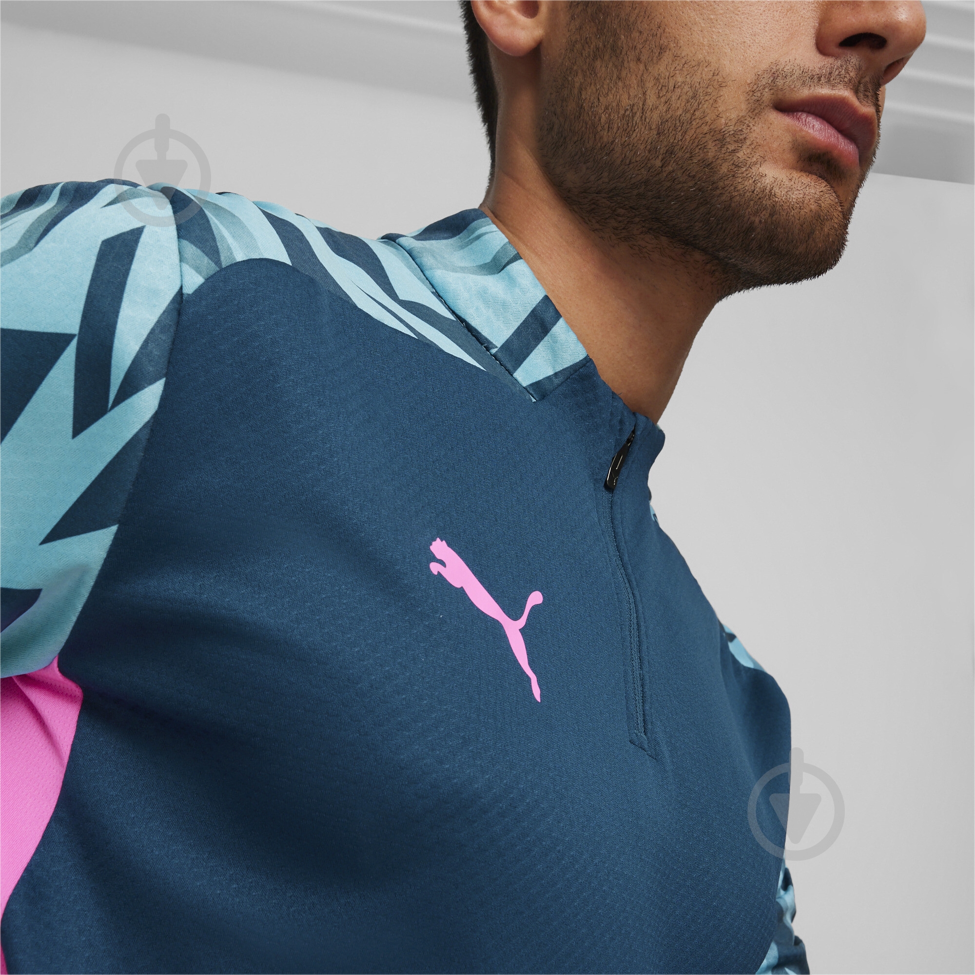 Джемпер Puma INDIVIDUALFINAL 1/4-ZIP TOP 65898256 р.XL синій - фото 4 Джемпер Puma INDIVIDUALFINAL 1/4-ZIP TOP 65898256 р.XL синій - фото 4