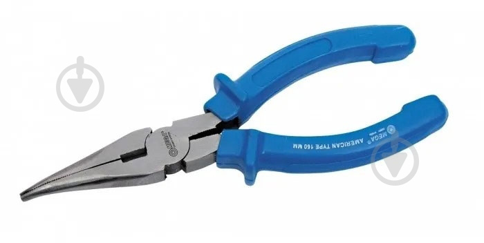 Тонкогубцы изогнутые Mega 200 мм 28693 - фото 1