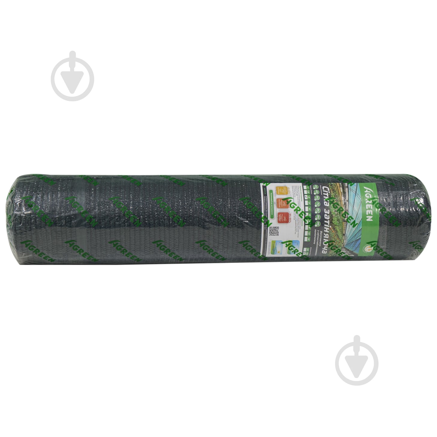 Сетка затеняющая Agreen 95% 4,0х50м темно-зеленая - фото 1