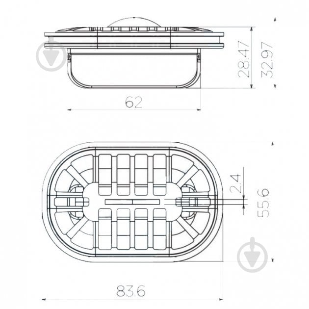 Сухой затвор Rhein к душевым каналам Waterway , мембранного типа - фото 5 Сухой затвор Rhein к душевым каналам Waterway , мембранного типа - фото 5