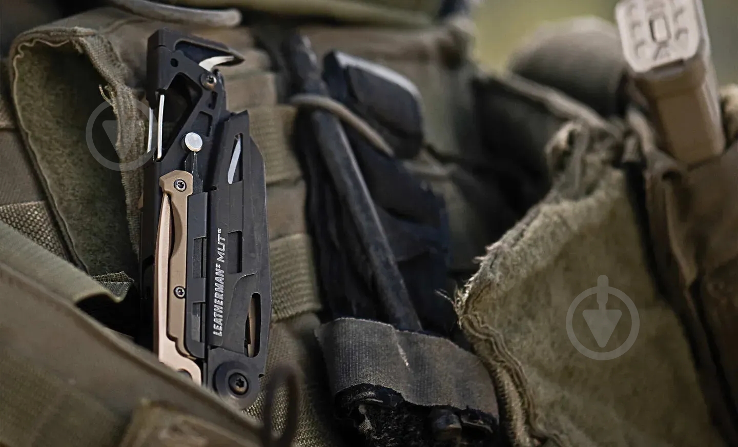 Мультитул Leatherman MUT Black (16 в 1), чохол Molle оливковий 833084 - фото 10