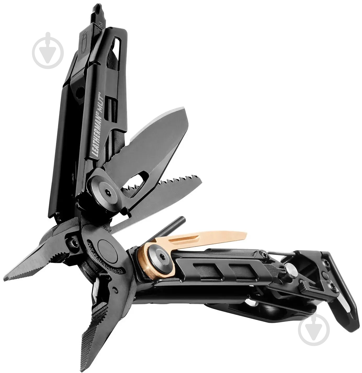 Мультитул Leatherman MUT Black (16 в 1), чохол Molle оливковий 833084 - фото 2