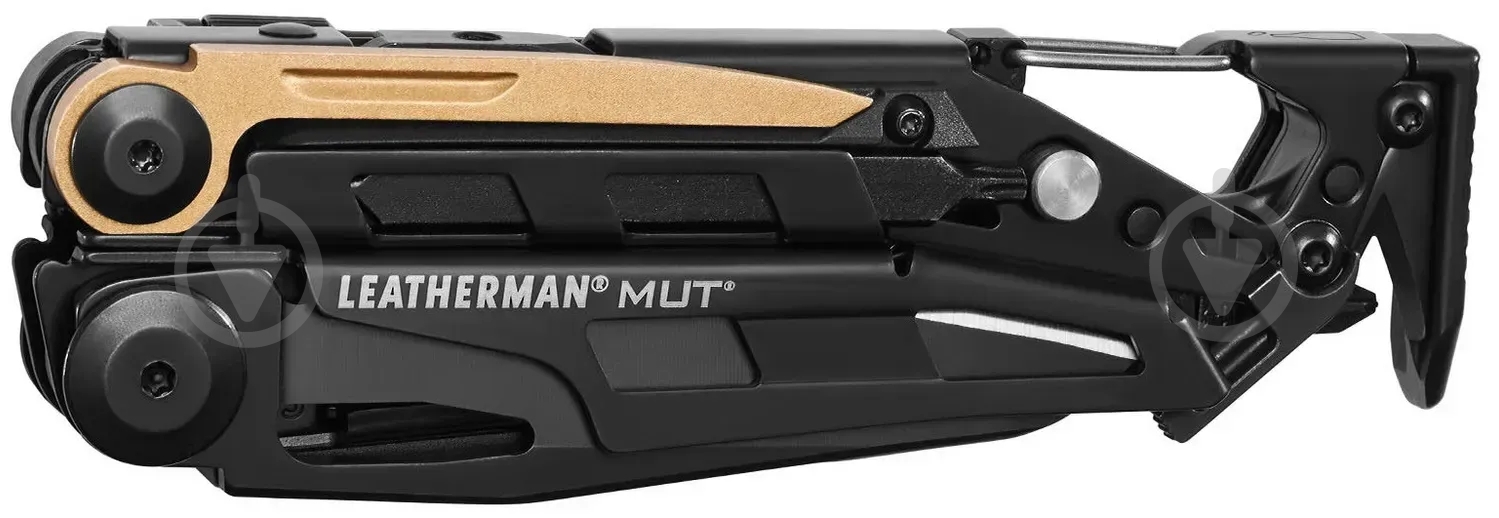 Мультитул Leatherman MUT Black (16 в 1), чохол Molle оливковий 833084 - фото 8