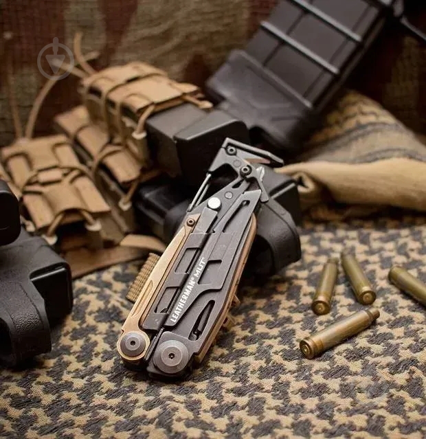 Мультитул Leatherman MUT Black (16 в 1), чохол Molle оливковий 833084 - фото 13
