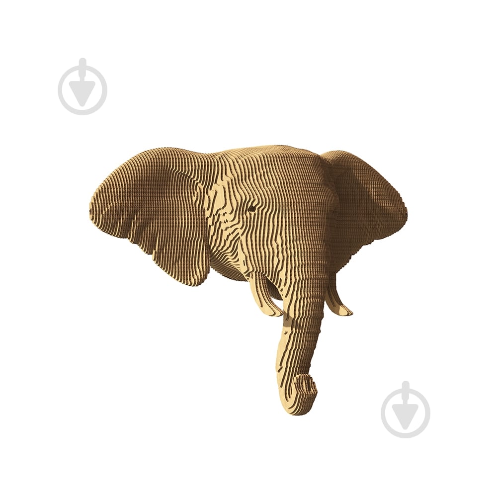 Конструктор картонный 1DEA.me настенный 3D Puzzle ELEPHANT CWELEP - фото 4