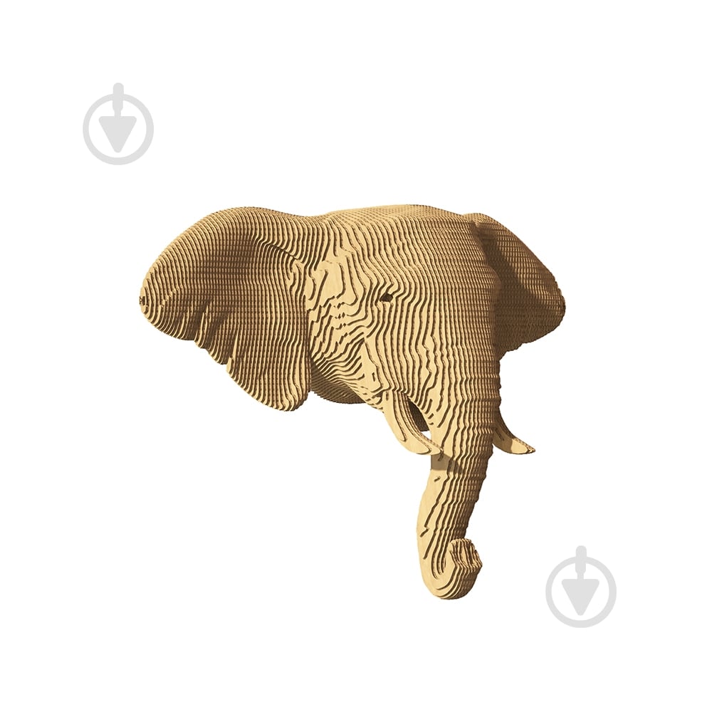 Конструктор картонный 1DEA.me настенный 3D Puzzle ELEPHANT CWELEP - фото 1
