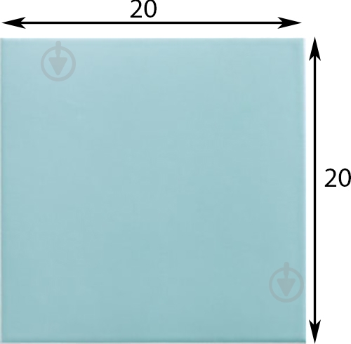 Плитка Mainzu Technical Soft Sea 20х20 см - фото 2