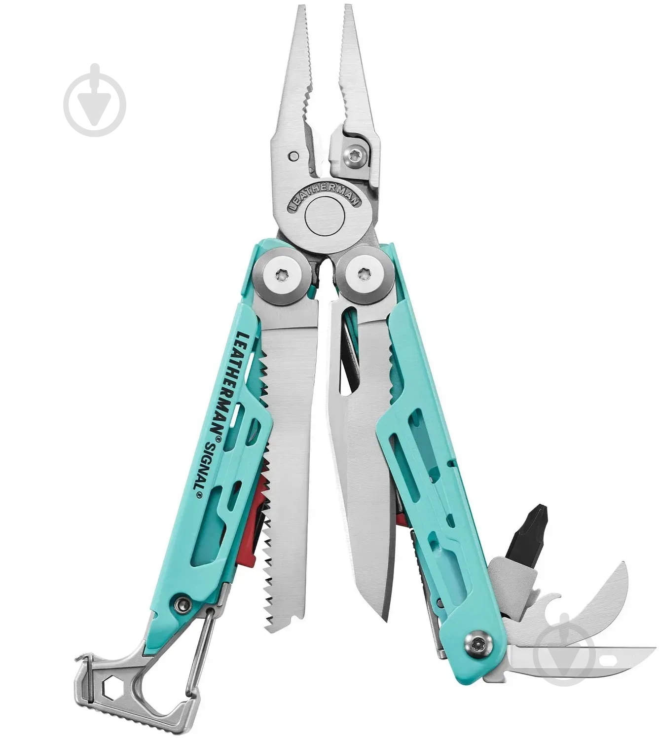 Мультитул Leatherman Signal Aqua Silver (19 в 1) 833187 - фото 1