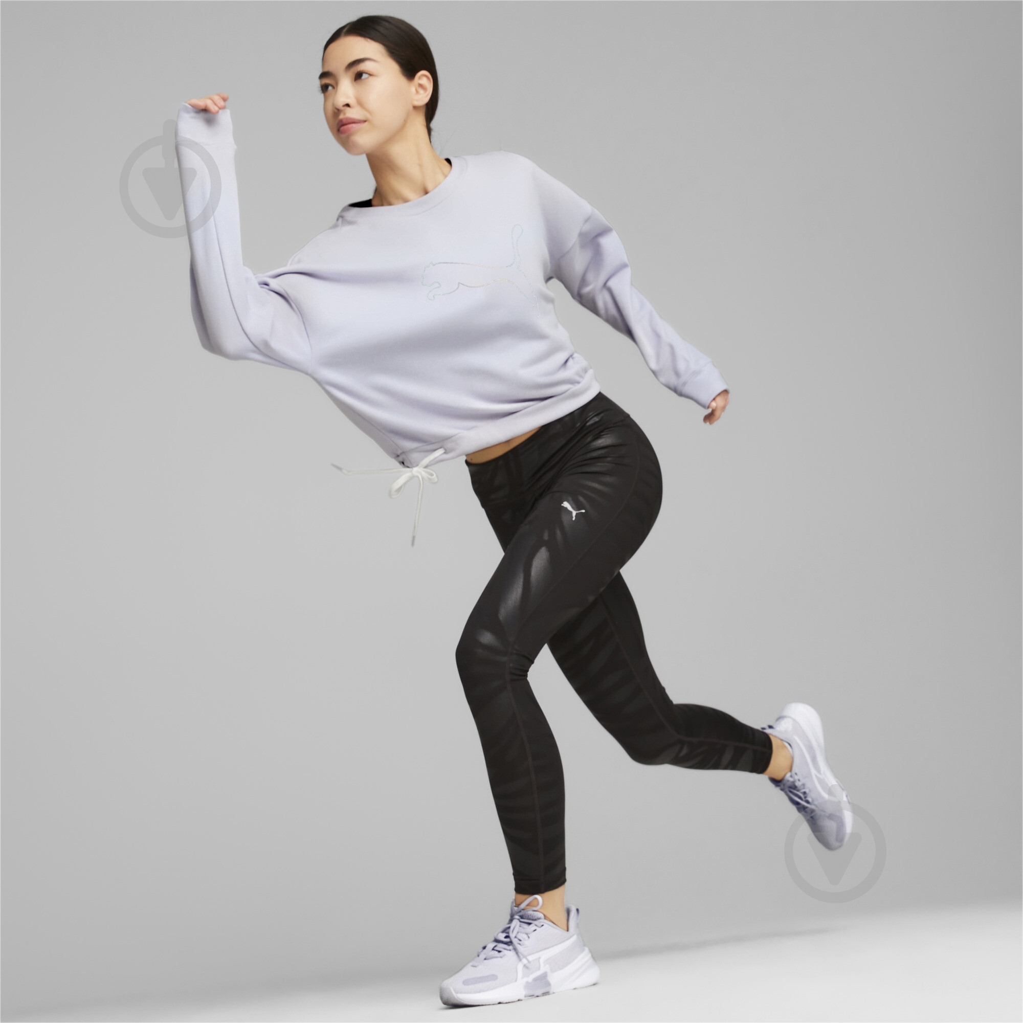 Свитшот Puma NOVA SHINE PULL OVER 52308568 р.XS белый - фото 4 Свитшот Puma NOVA SHINE PULL OVER 52308568 р.XS белый - фото 4