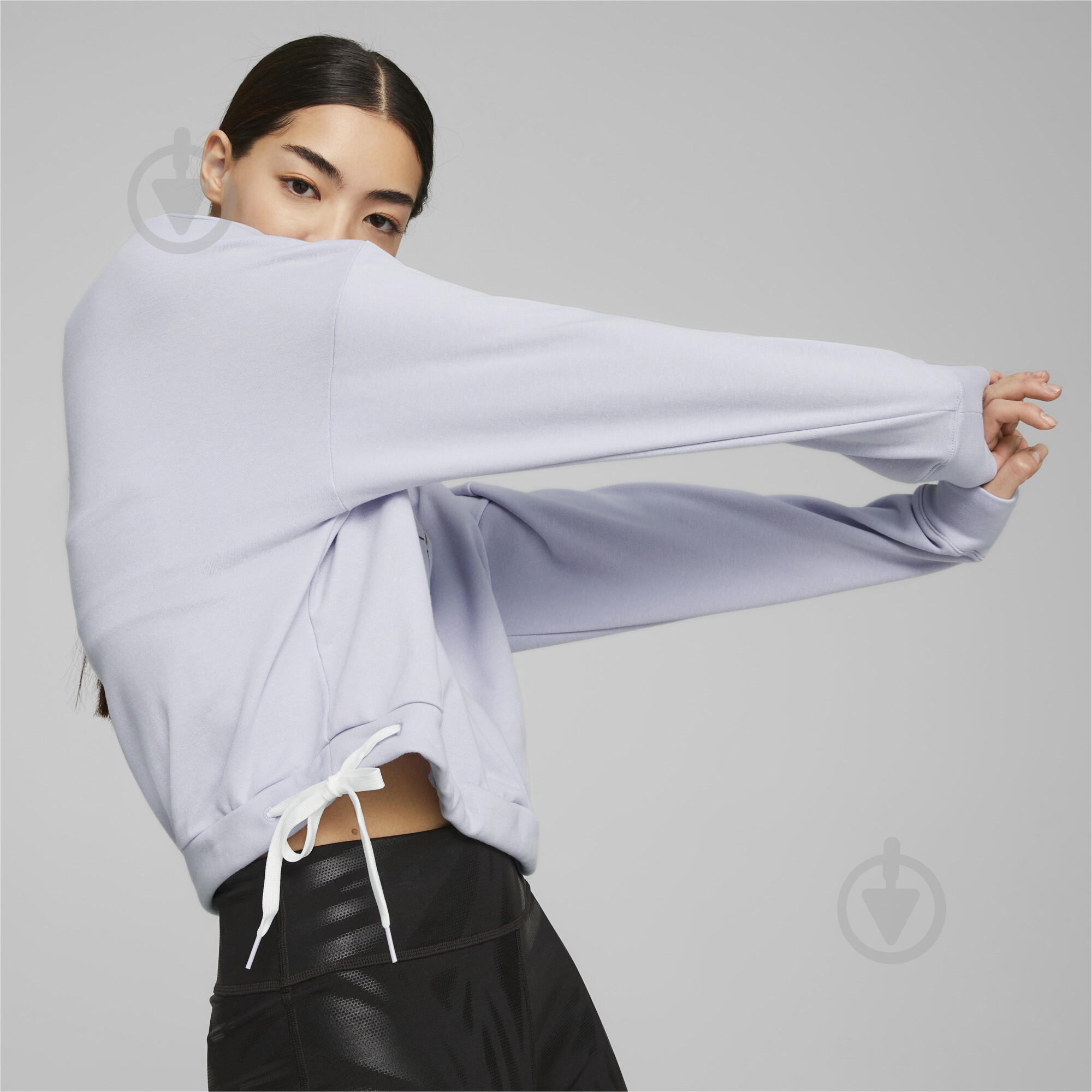 Свитшот Puma NOVA SHINE PULL OVER 52308568 р.XS белый - фото 5 Свитшот Puma NOVA SHINE PULL OVER 52308568 р.XS белый - фото 5