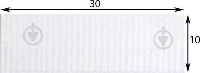 Плитка Mainzu Texture Blanc 10х30 см - фото 2