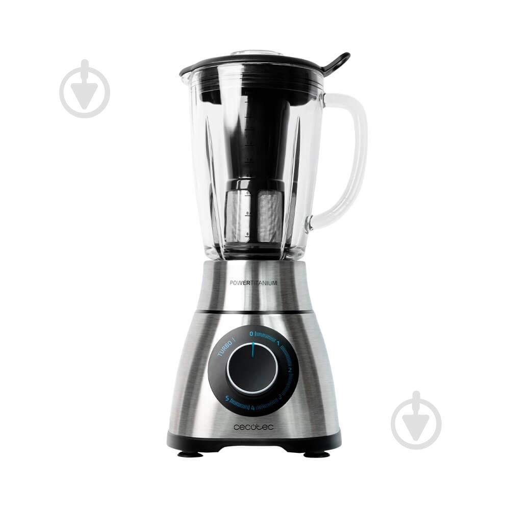 Блендер стационарный CECOTEC Power Titanium 1300 PerfectMix Black CCTC-04140 - фото 1