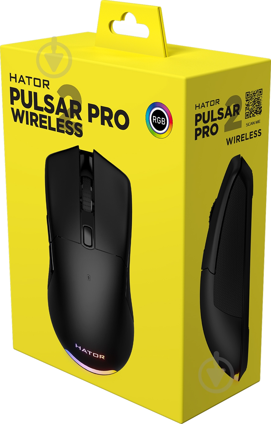 Мышь Hator игровя Pulsar 2 PRO Wireless black (HTM-530) - фото 6