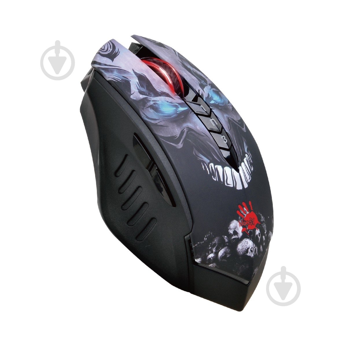 Мишка A4Tech black (R80 Plus Bloody (Skull)) - фото 2