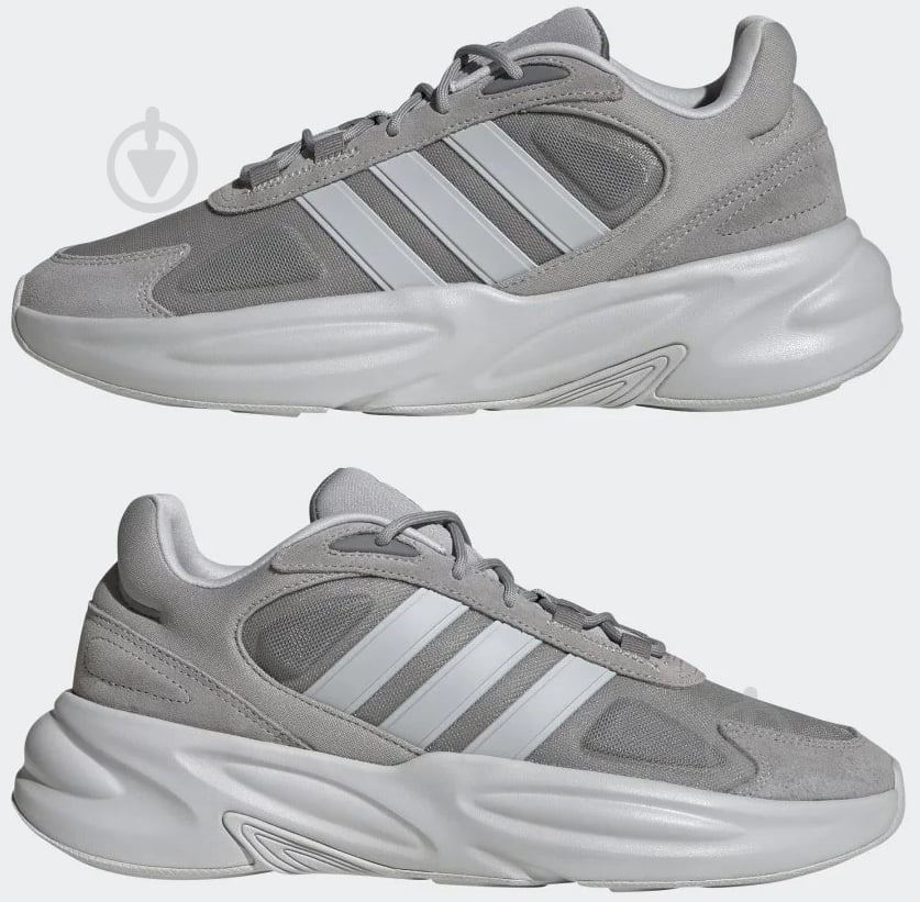 Кросівки чоловічі демісезонні Adidas H03510 р.43 1/3 сірі - фото 2