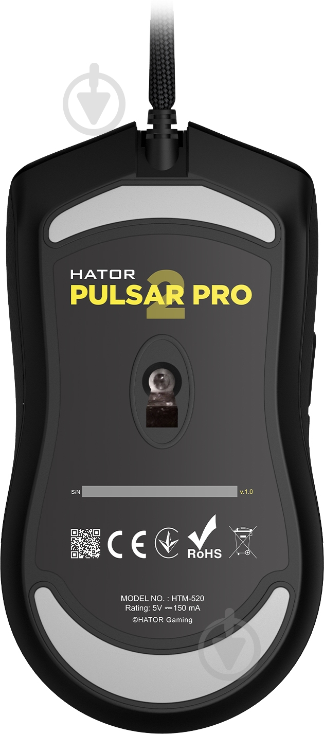 Мышь Hator игровя Pulsar 2 PRO black (HTM-520) - фото 5 Мышь Hator игровя Pulsar 2 PRO black (HTM-520) - фото 5