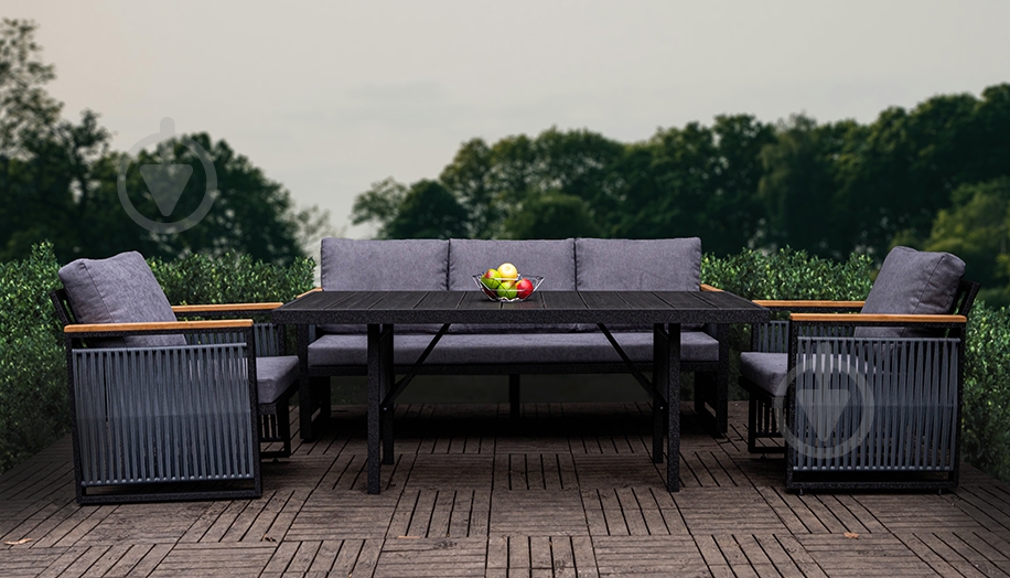 Комплект мебели Гудвин черный - фото 7