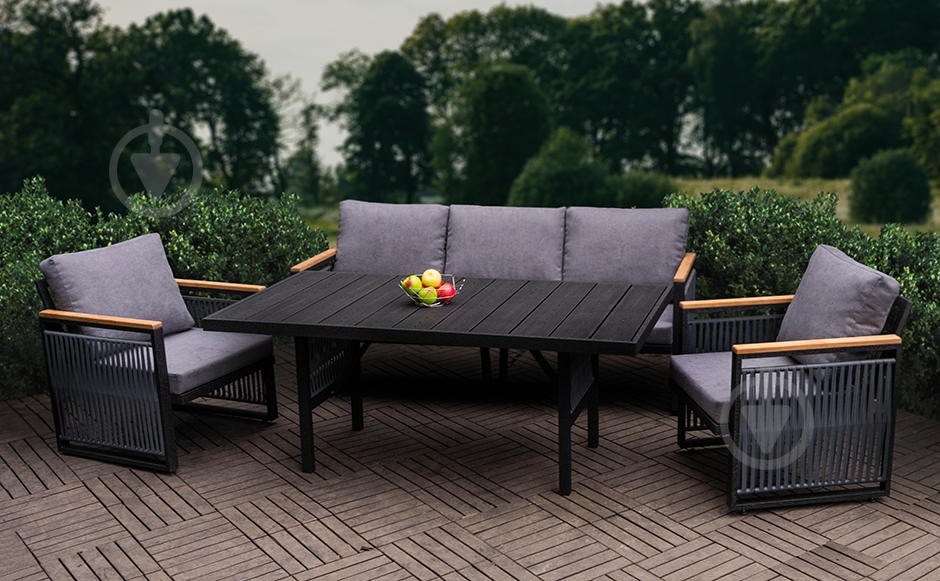 Комплект мебели Гудвин черный - фото 1