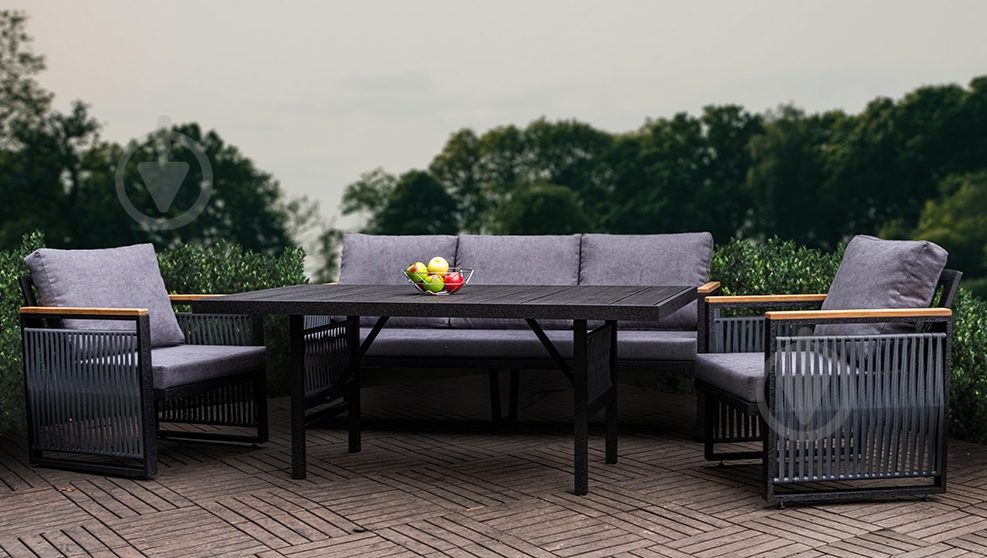 Комплект мебели Гудвин черный - фото 2