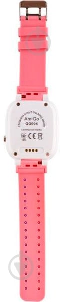 Смарт-часы AmiGo GO004 Splashproof Camera + LED pink (746404) - фото 6