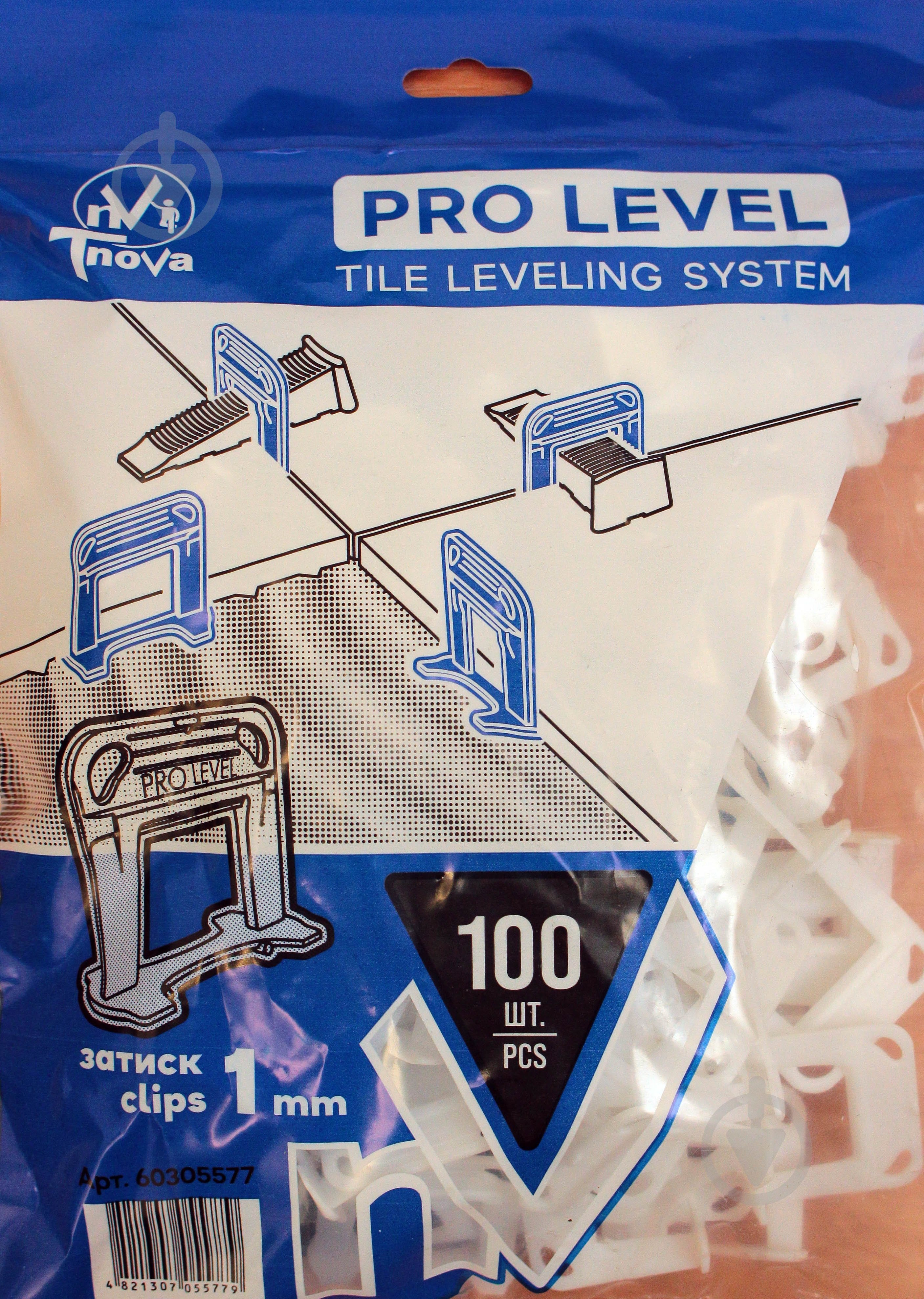 Основа СВП Tnova Pro Level 1 мм 100 шт./уп - фото 1 Основа СВП Tnova Pro Level 1 мм 100 шт./уп - фото 1