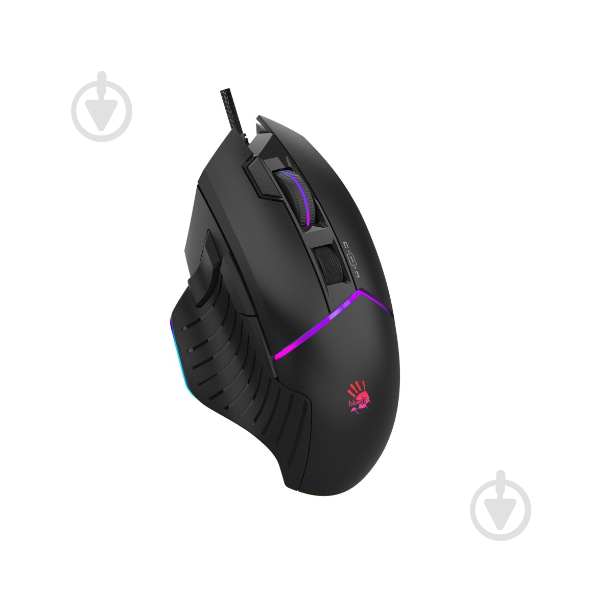 Мишка A4Tech Activated, RGB, 12000 CPI black (W95 Max Bloody (Black)) - фото 5