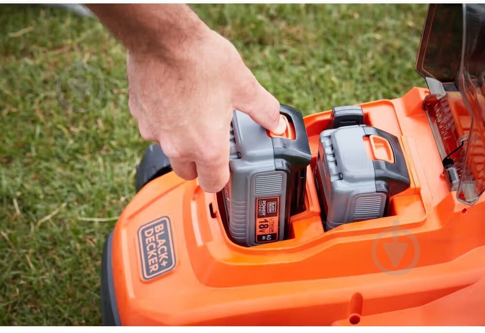 Газонокосарка акумуляторна Black+Decker BCMW33184L2 - фото 2
