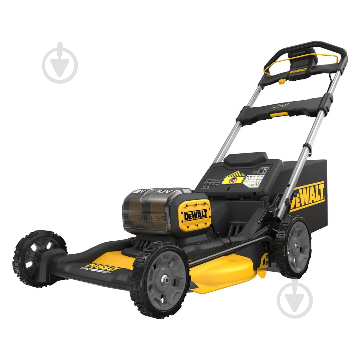 Газонокосилка аккумуляторная DeWalt DCMWP134W2 - фото 5 Газонокосилка аккумуляторная DeWalt DCMWP134W2 - фото 5