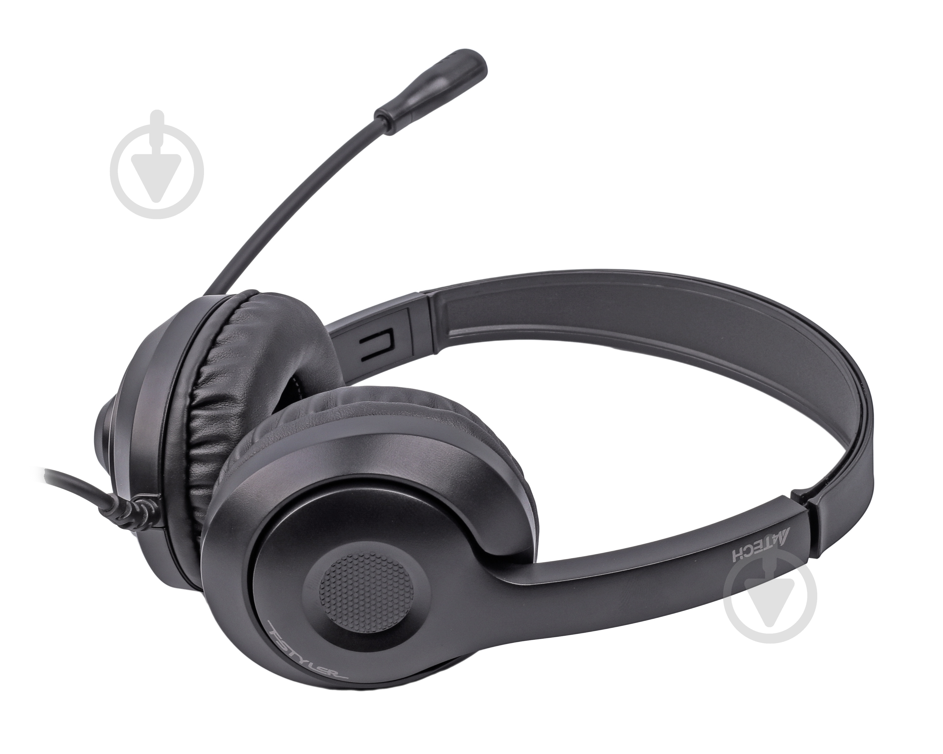 Гарнітура A4Tech black (FH100U (Stone Black)) - фото 2