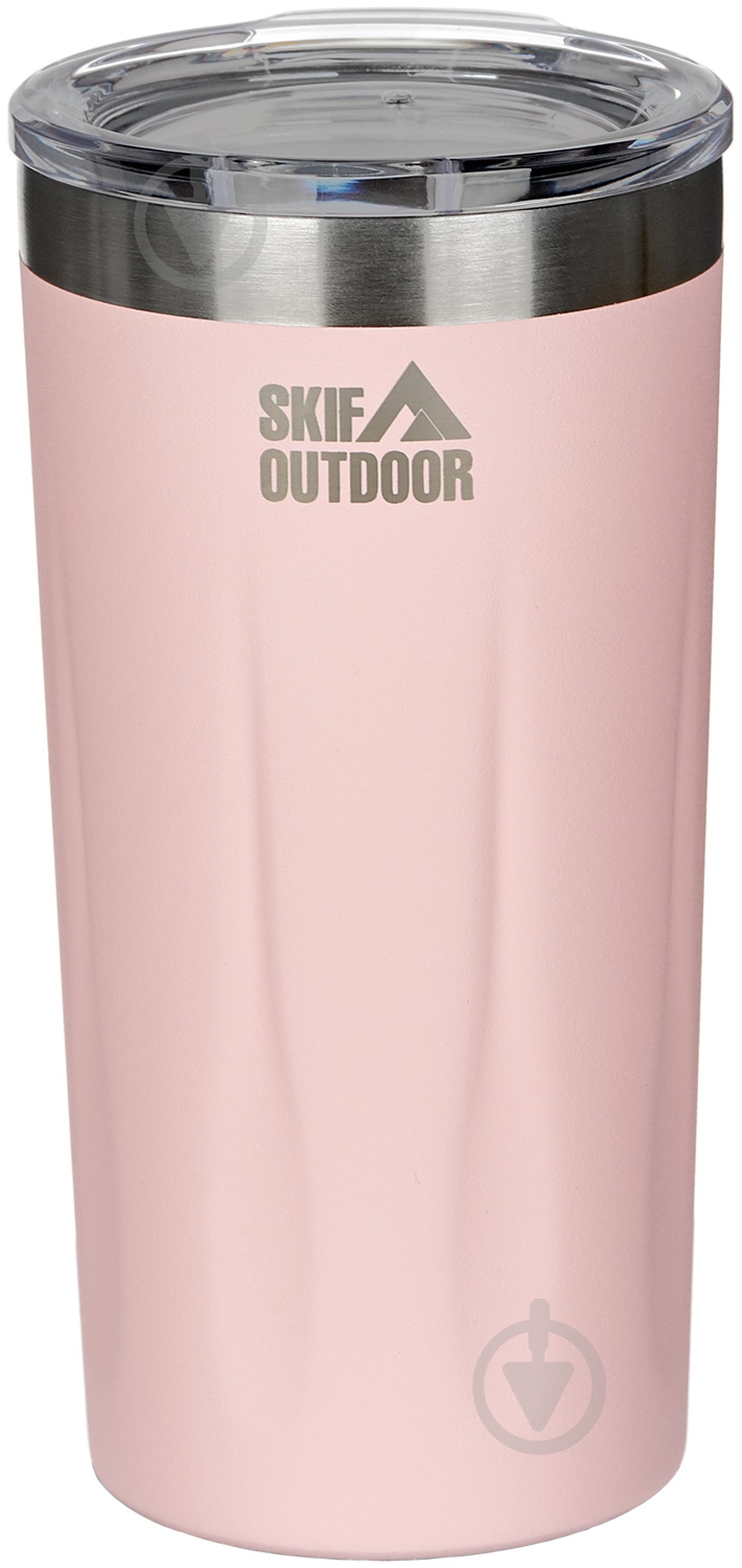 Термочашка SKIF Outdoor Drop 0,42 л pink - фото 1