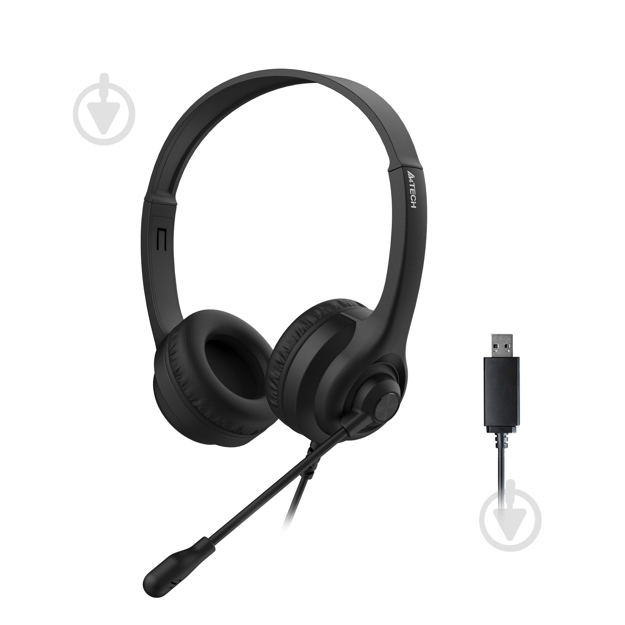 Гарнитура A4Tech black (HU-8 (Black)) - фото 1