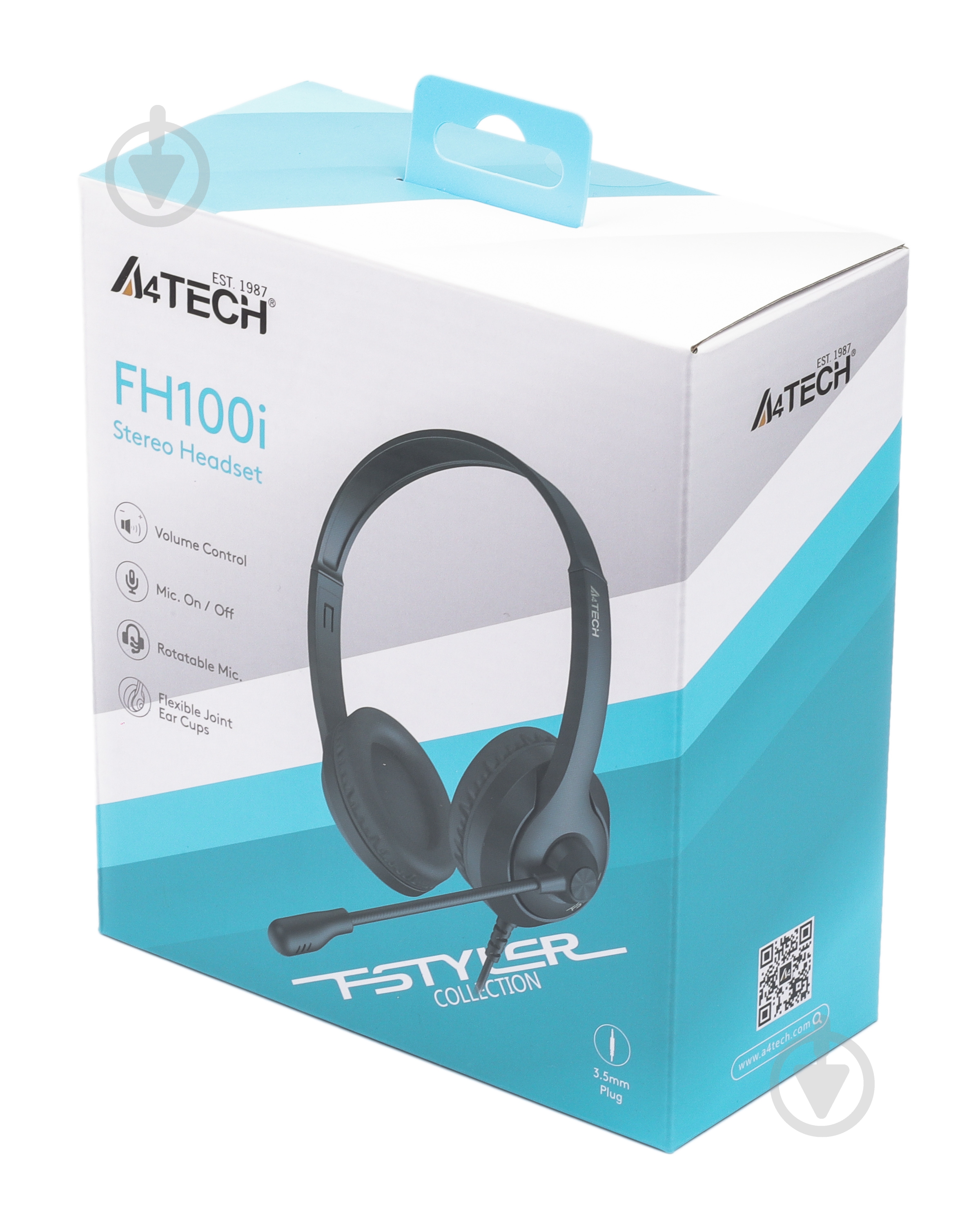 Наушники A4Tech FH100i black (FH100i (Stone Black)) - фото 6