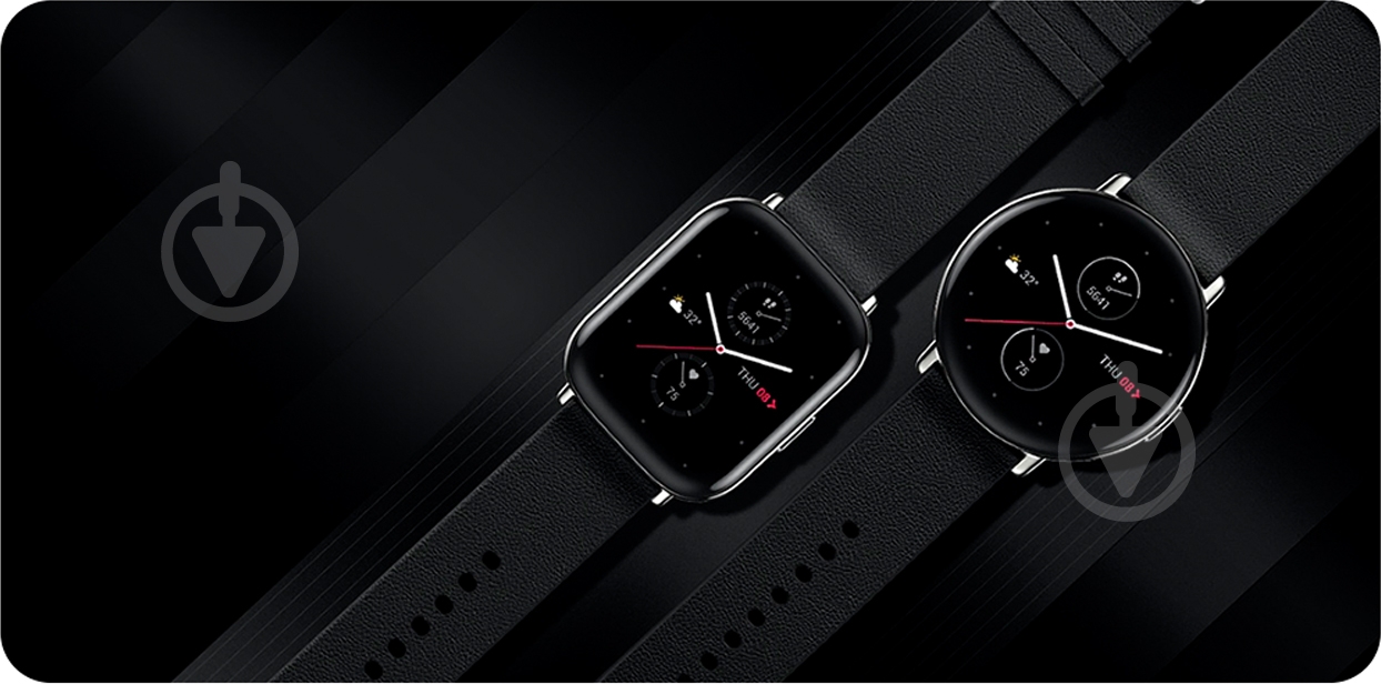 Смарт-годинник ZEPP E Smart Watch Square Screen metallic black - фото 4