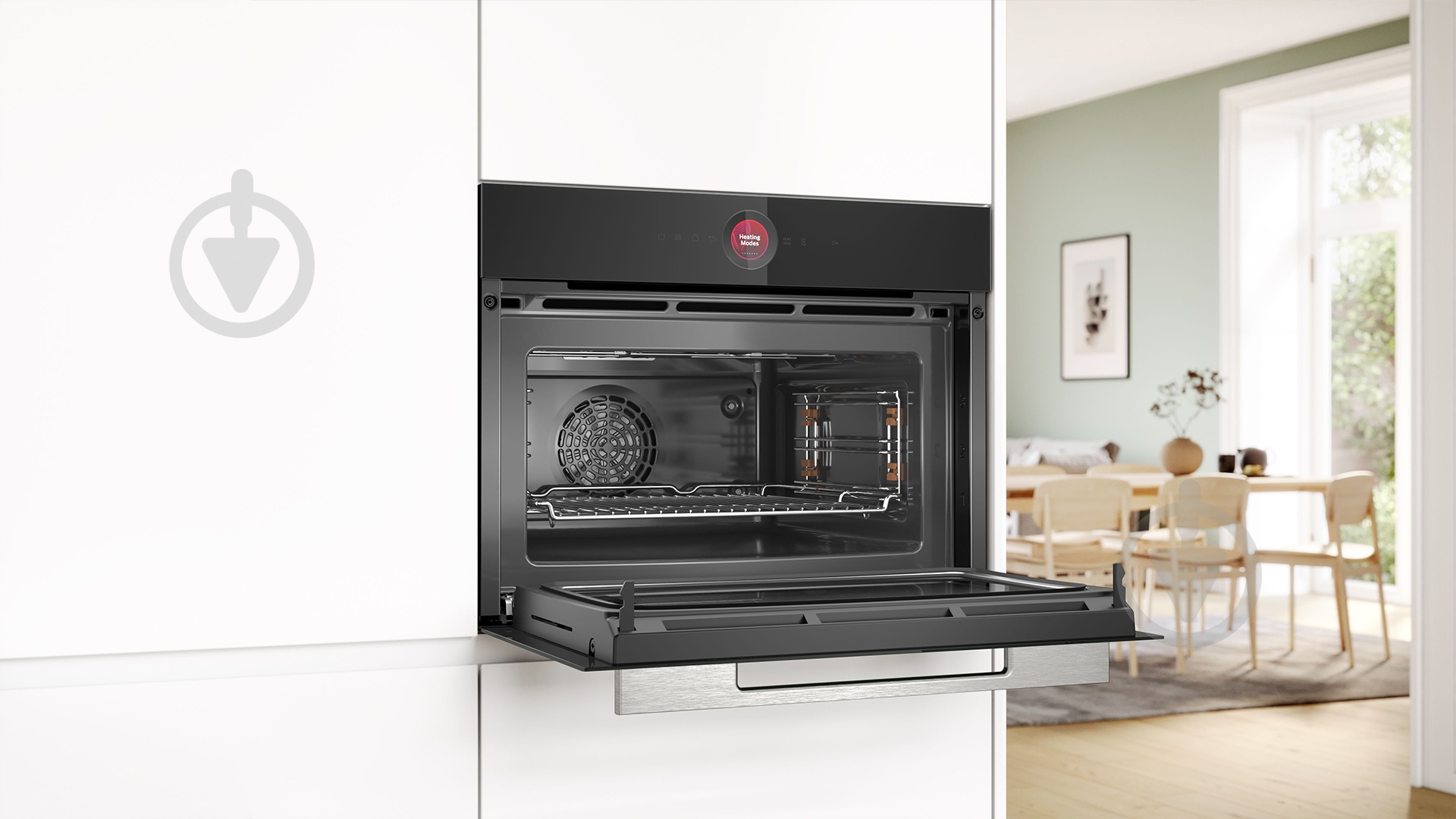 Духовой шкаф Bosch CMG7241B1 с функцией микроволн - фото 5