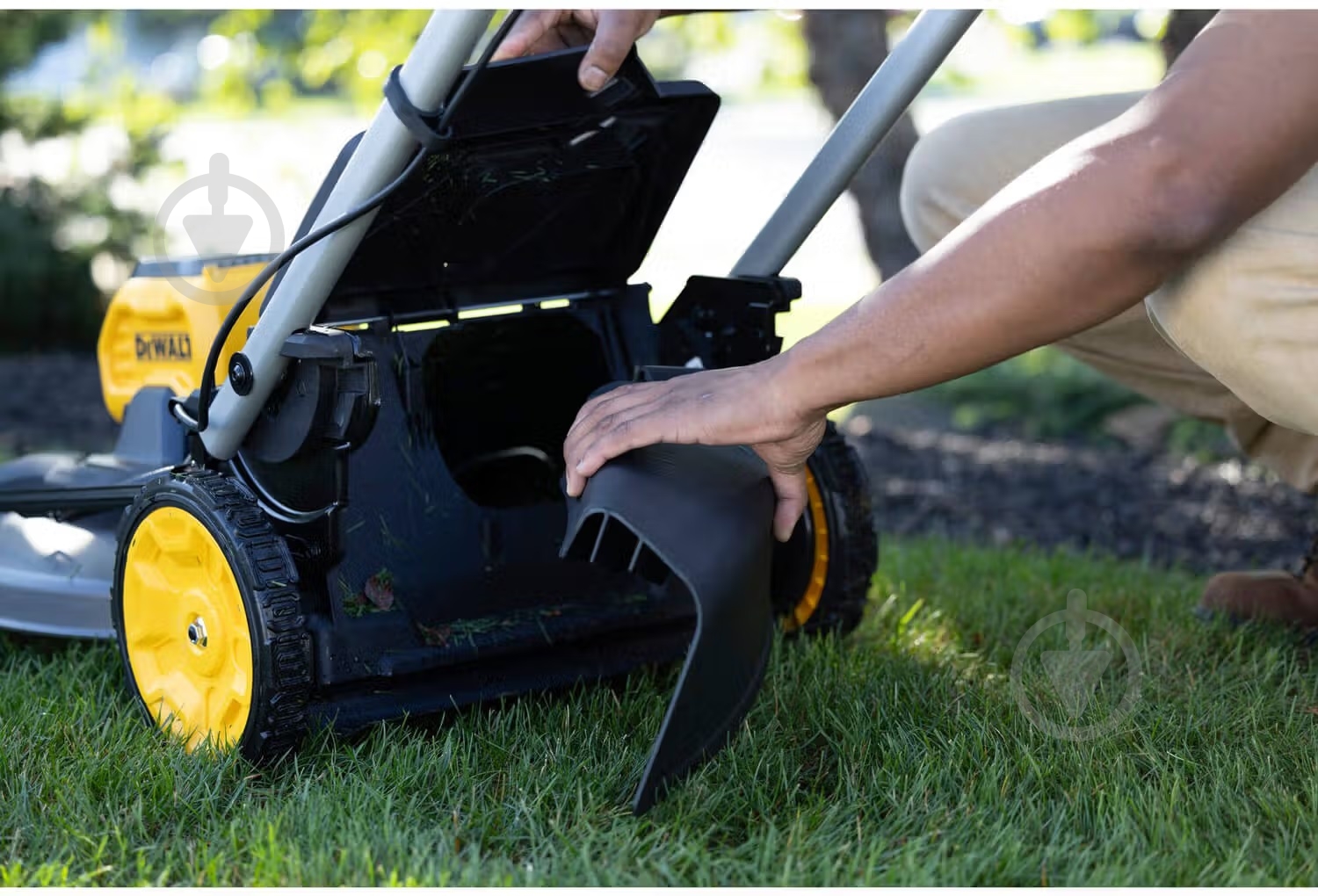 Газонокосилка аккумуляторная DeWalt DCMWSP550N - фото 15
