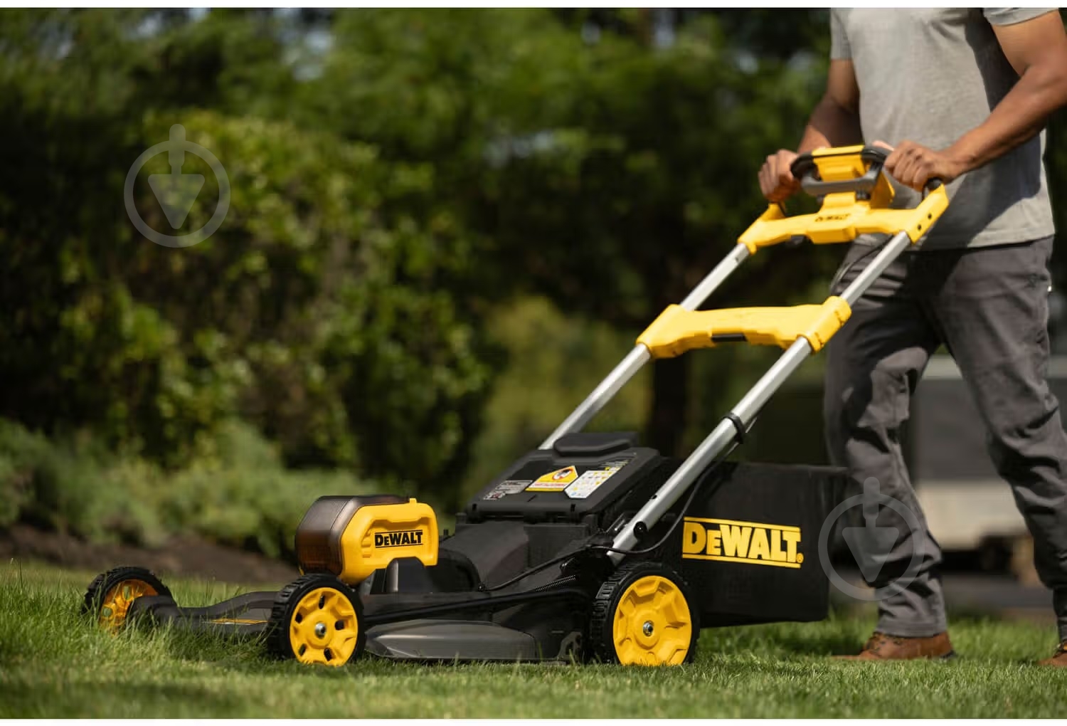 Газонокосилка аккумуляторная DeWalt DCMWSP550N - фото 10