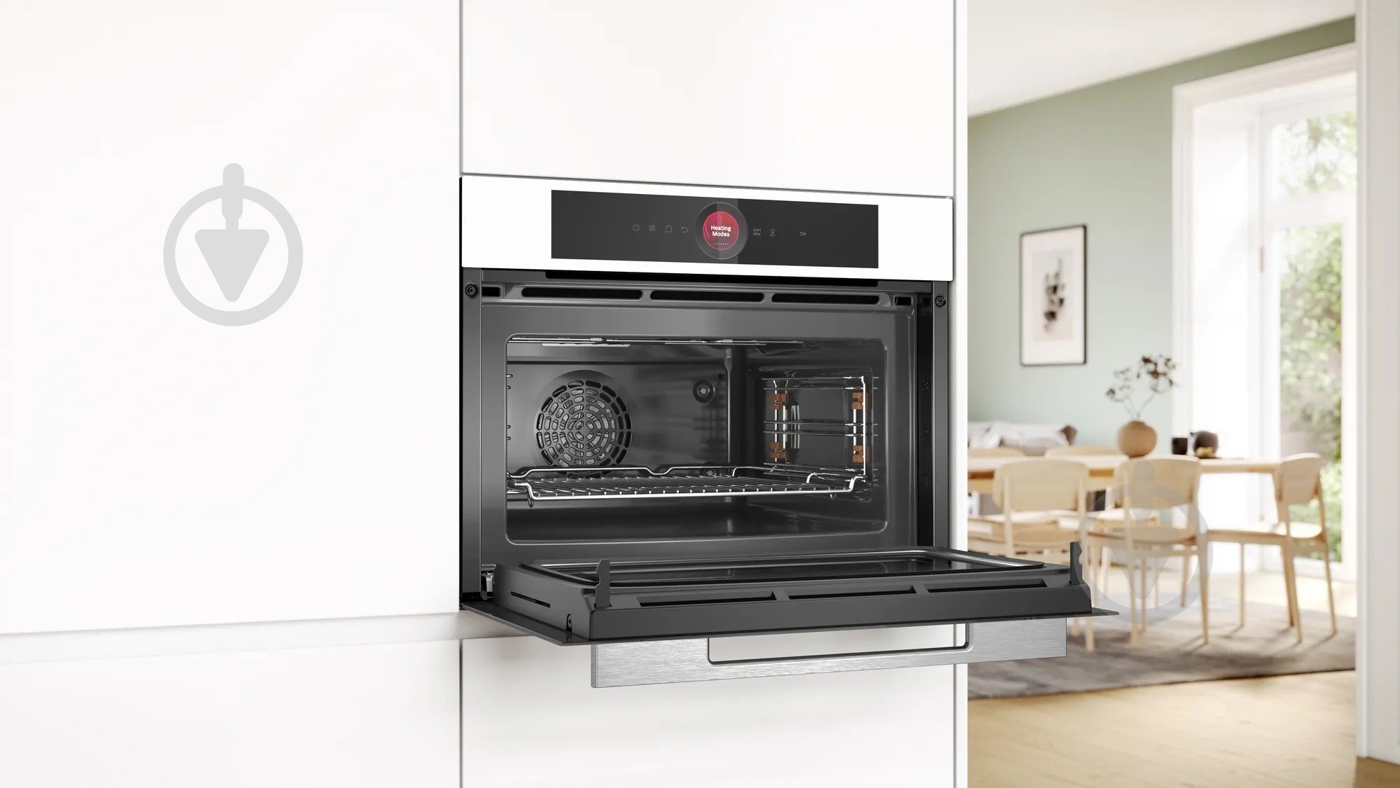 Духовой шкаф Bosch CMG7241W1 с функцией микроволн - фото 5