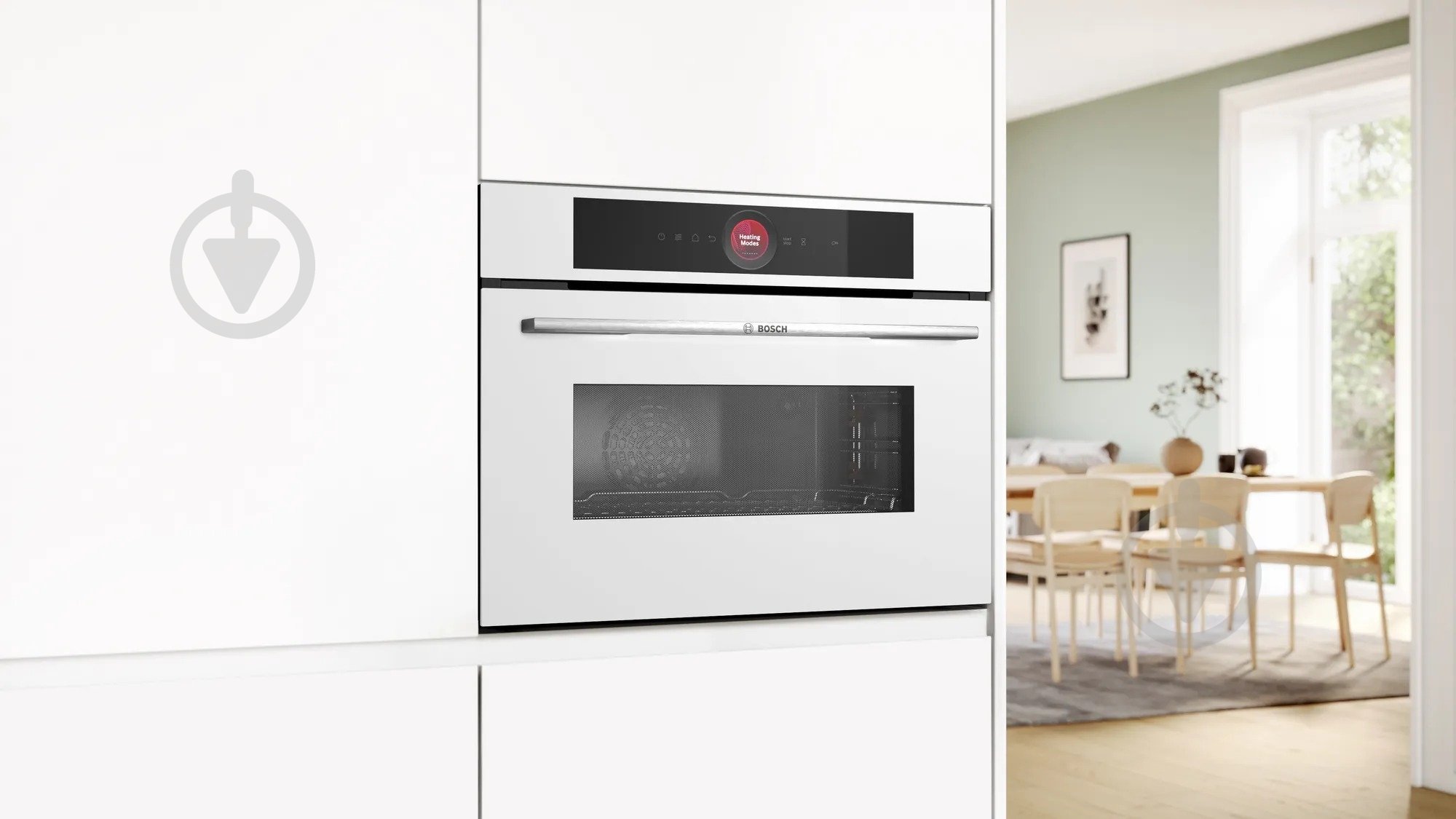 Духовой шкаф Bosch CMG7241W1 с функцией микроволн - фото 6