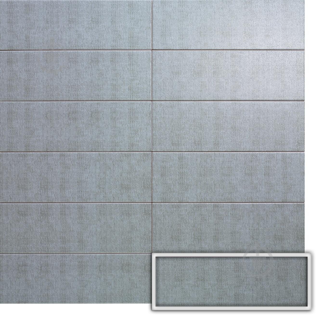 Плитка Mainzu Texture Blu 10х30 см - фото 1