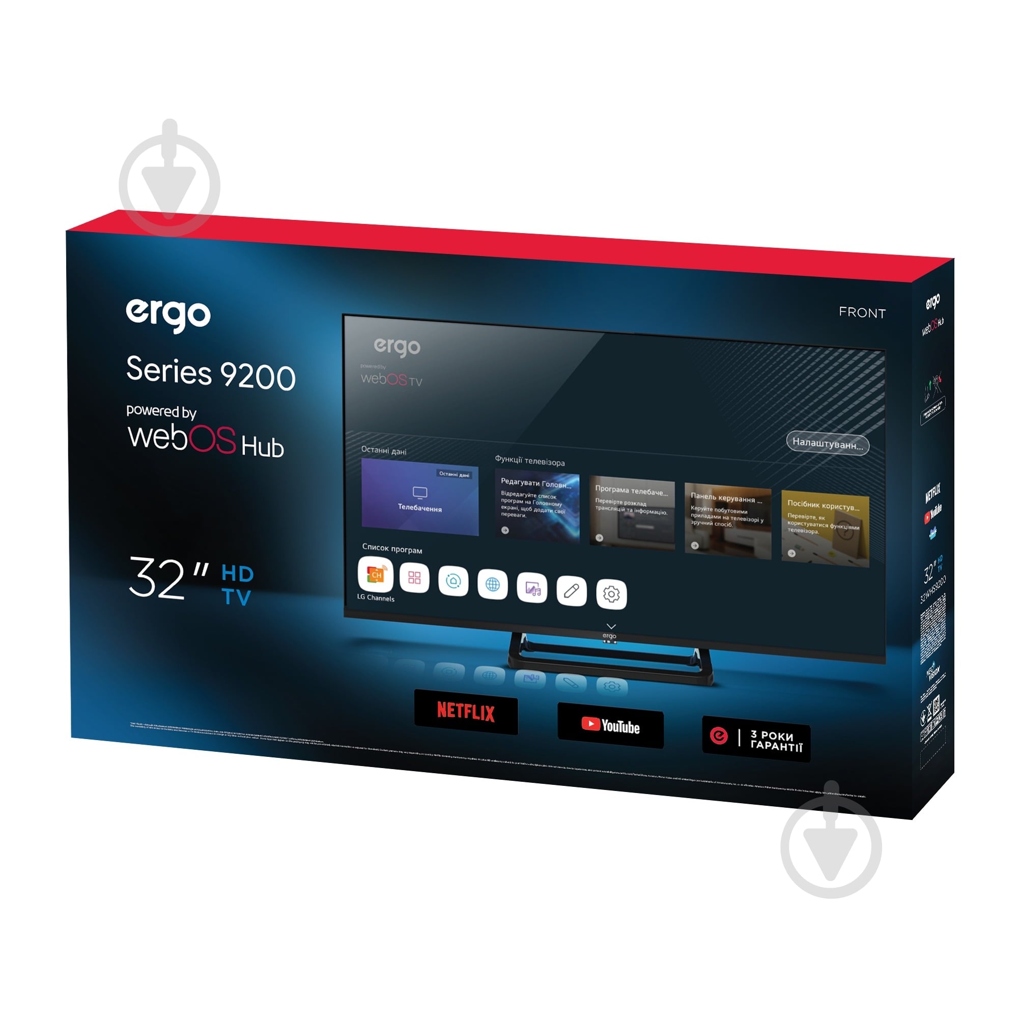 Телевизор Ergo 32WHQ9200 32″ - фото 2