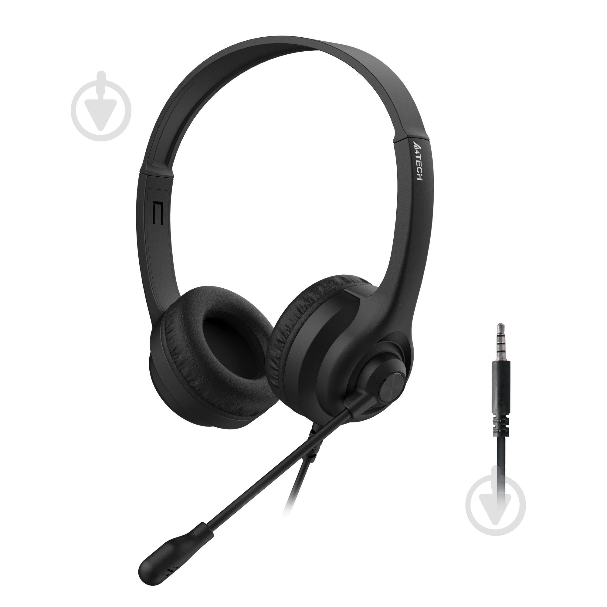 Гарнитура A4Tech black (HS-8i (Black)) - фото 1