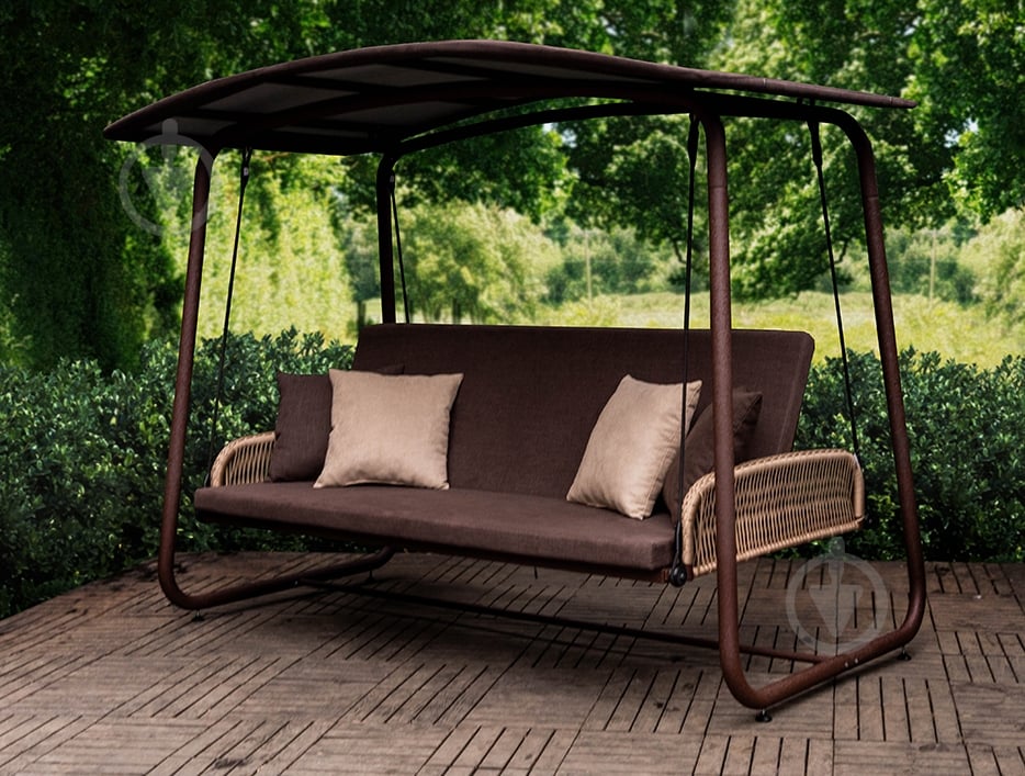 Качели Альваро коричневый - фото 1
