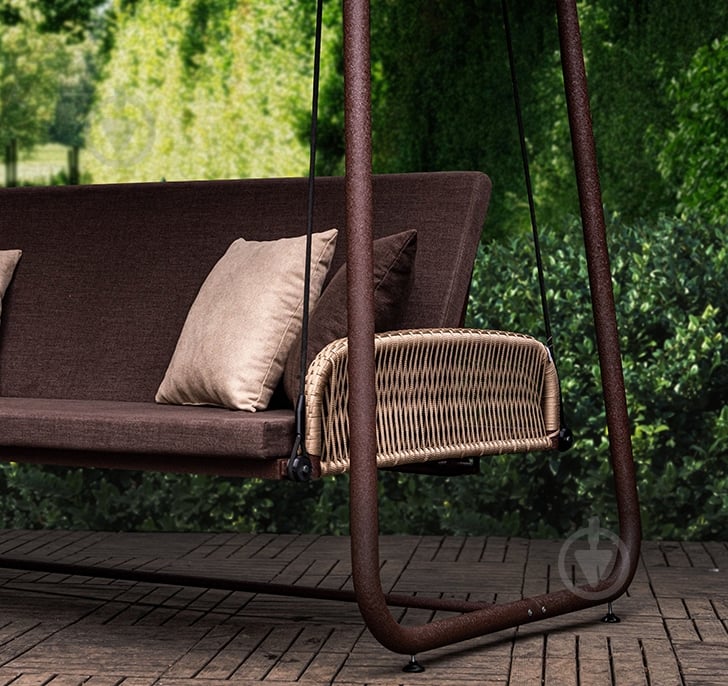 Качели Альваро коричневый - фото 3