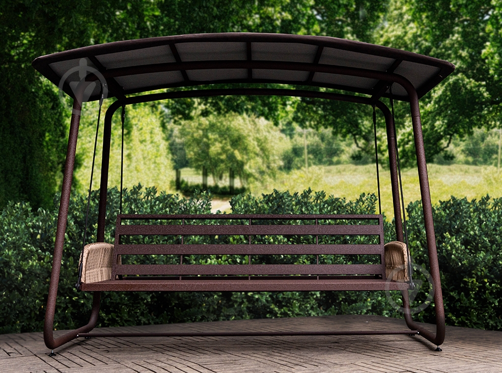 Качели Альваро коричневый - фото 4