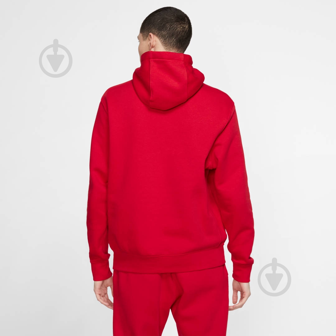 Джемпер Nike M NSW CLUB HOODIE PO BB GX BV2973-657 р. L красный - фото 5