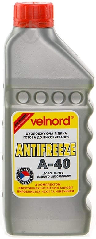 Антифриз Velvana А-40 до -40 °C G13 готовый 1 л желтый - фото 1
