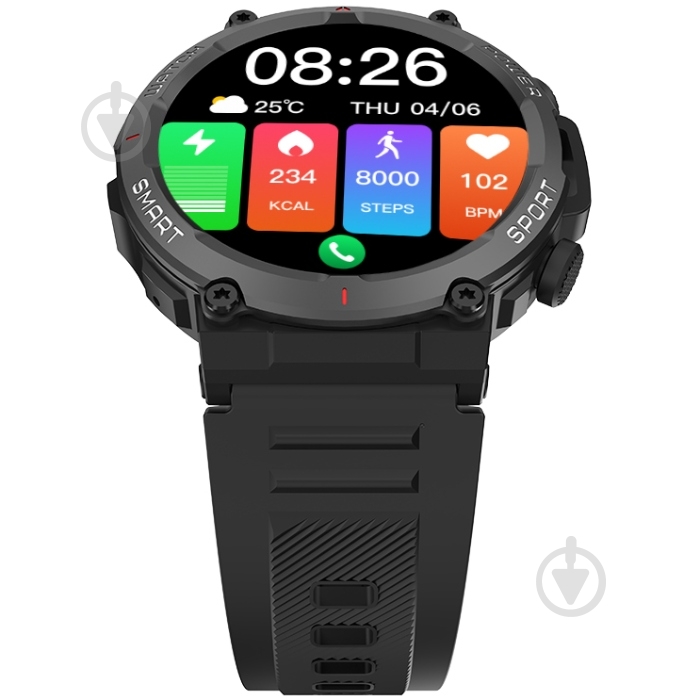 Смарт-часы Blackview W50 Black (6931548315995) - фото 5