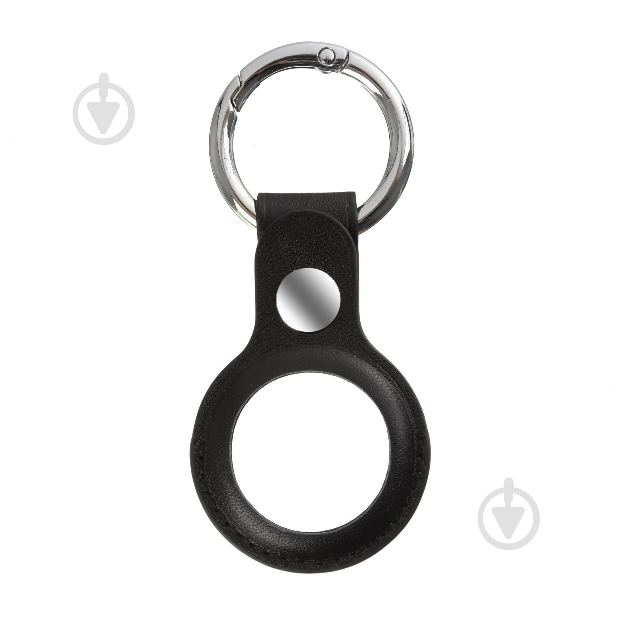 Чехол-брелок Armorstandart для AirTag Leather Ring Black (ARM59111) - фото 1 Чехол-брелок Armorstandart для AirTag Leather Ring Black (ARM59111) - фото 1