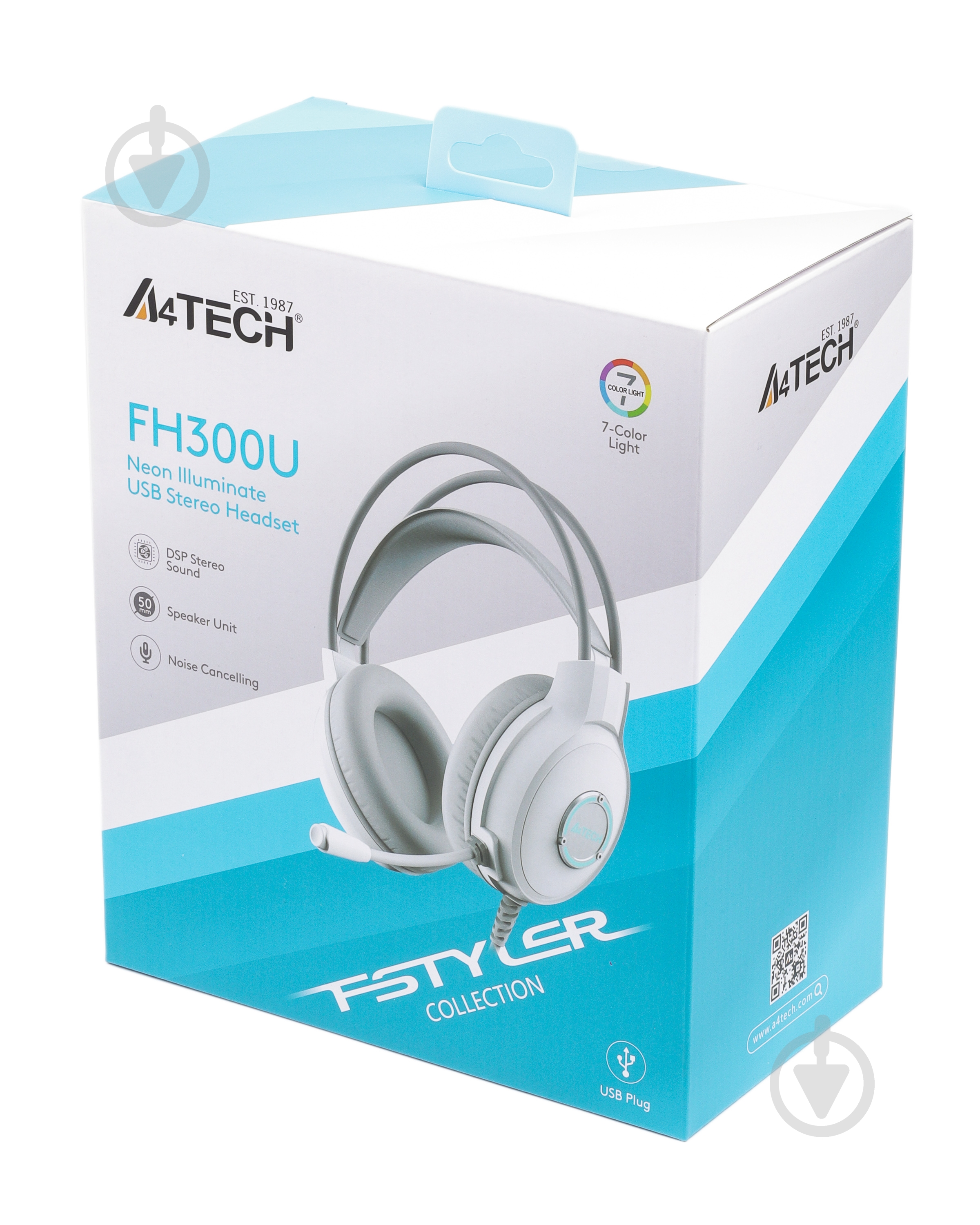 Навушники A4Tech FH300U white (FH300U (White)) - фото 4