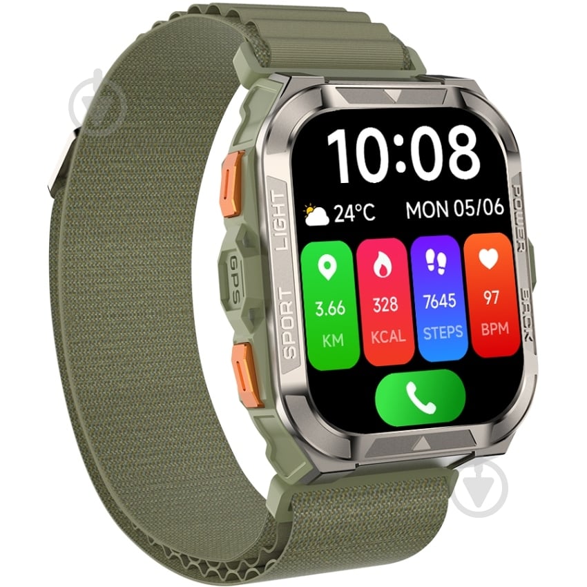 Смарт-часы Blackview W80 Pro Green (6931548324072) - фото 9 Смарт-часы Blackview W80 Pro Green (6931548324072) - фото 9